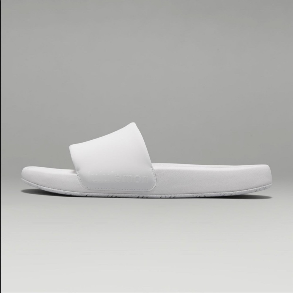 π Lululemon Restfeel Slide Sandal Slipper White NEW Size 7 - Picture 13 of 14